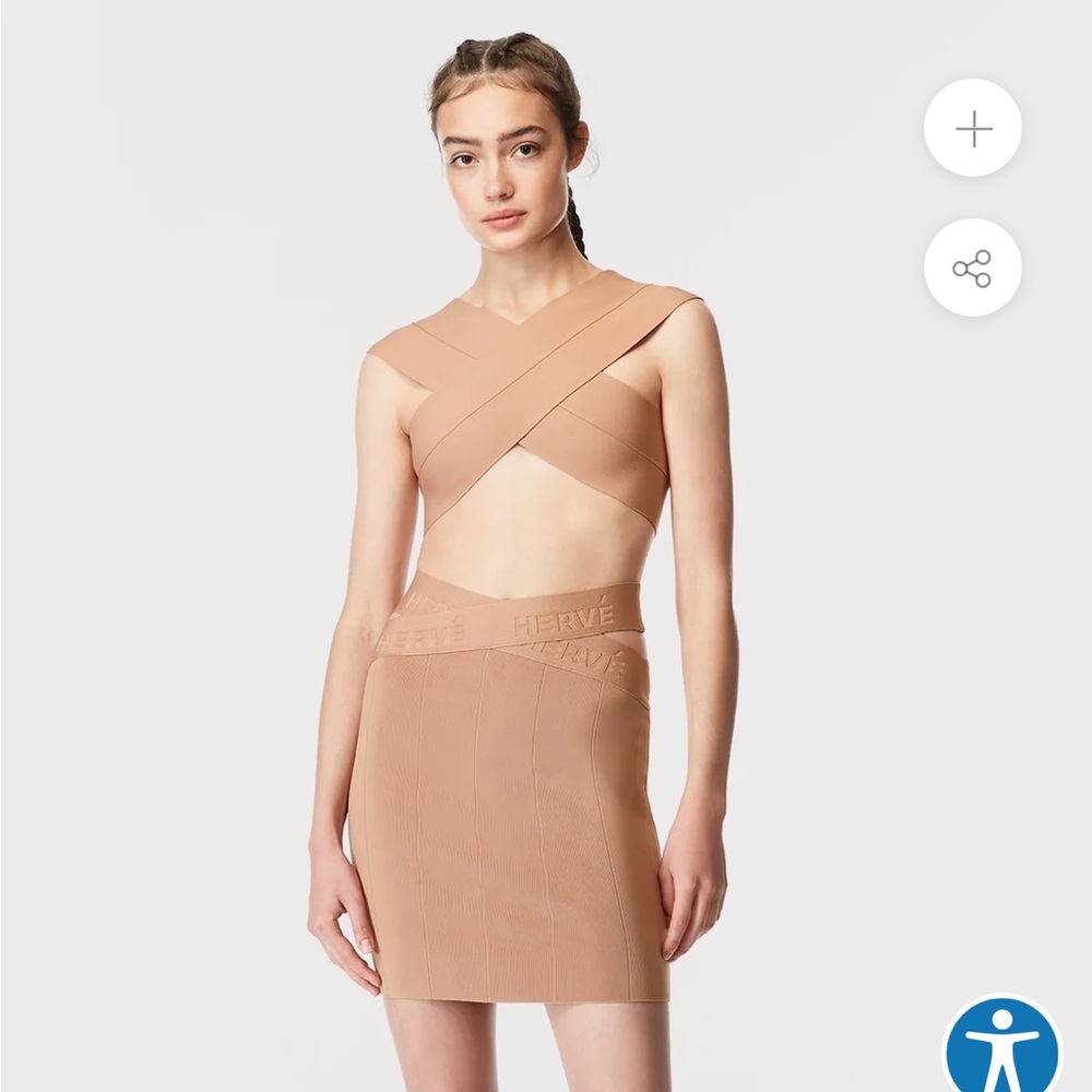 HERVÉ top and skirt